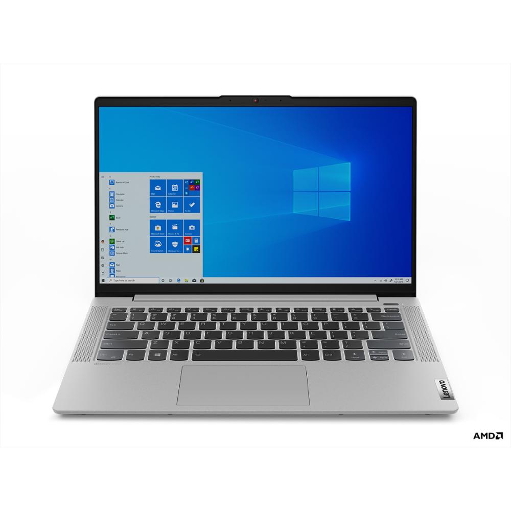 [82LM0028MX] Lenovo IdeaPad Slim 5 fartölva 14" FHD R5-5500U 8/512GB W10H Platinum Grey