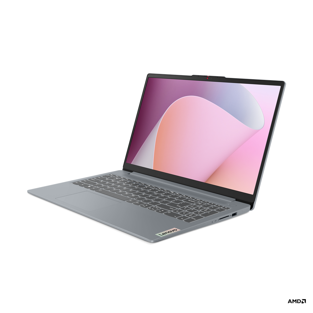 [82XQ00GHMX] Lenovo IdeaPad Slim 3 fartölva, 15.6" FHD R5-7520U 16/512GB W11, Arctic Grey