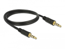 3.5mm stereo jack kapall, 4 pin, 1 metrar