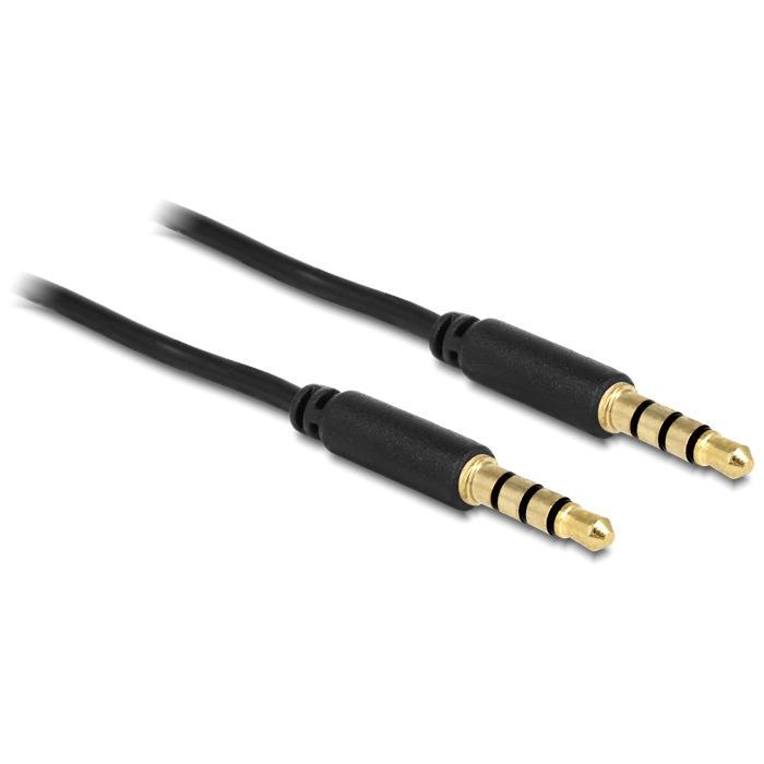 [83436] 3.5mm stereo jack kapall, 4 pin, 2 metrar