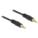 3.5mm stereo jack kapall, 3 Pin, 3 metrar