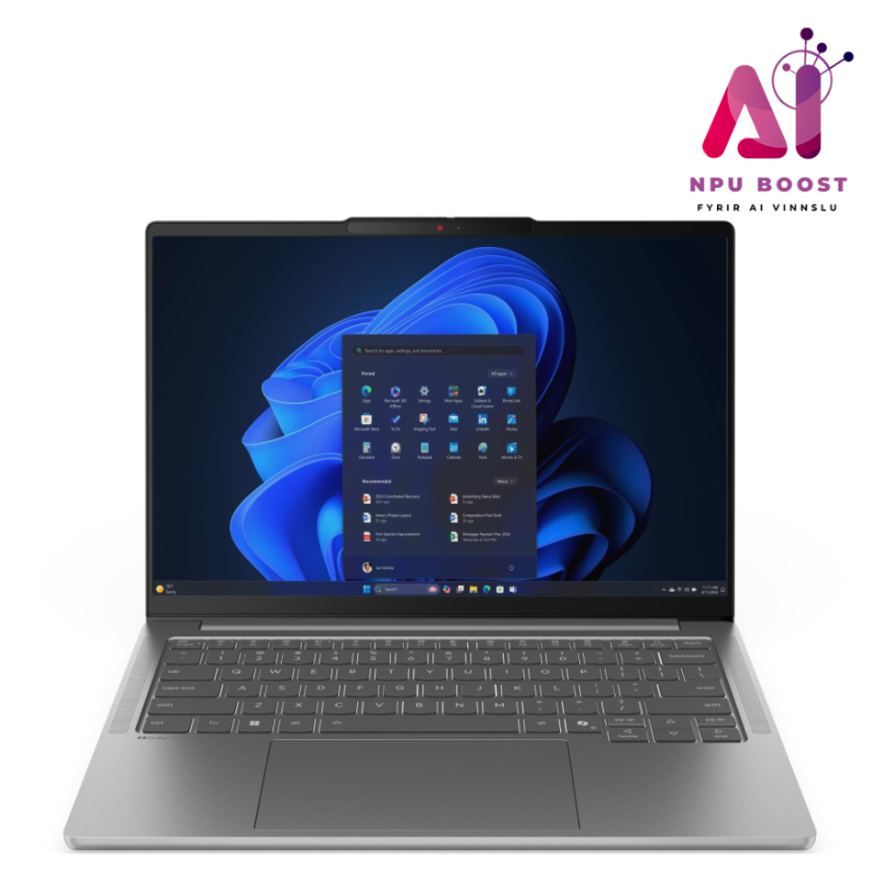 [83JK0003MX-TT] Lenovo IdeaPad Pro 5 AI fartölva, 14" OLED120 2.8K Intel Ultra 9-285H AI 32GB 1TB W11, Luna Grey