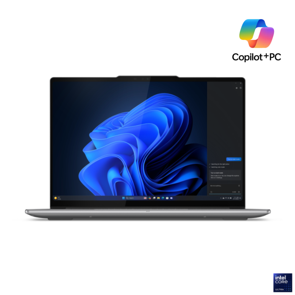 [83JQ0003MX-TT] Lenovo Yoga 7 2in1 AI+ fartölva, 14" OLED FHD+ Intel Ultra 5-226V AI 16/512GB W11, Seashell
