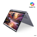 Lenovo Flex 5 2in1 AI+ fartölva, 14" FHD+ Ryzen AI-5-340 16/512GB W11, Luna Grey
