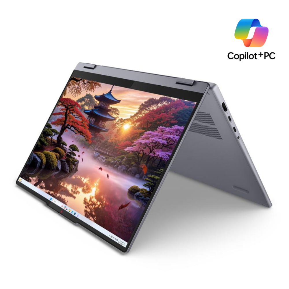 [83KU0001MX-TT] Lenovo Flex 5 2in1 AI+ fartölva, 16" FHD+ Ryzen AI-5-340 16GB 512GB W11, Luna Grey