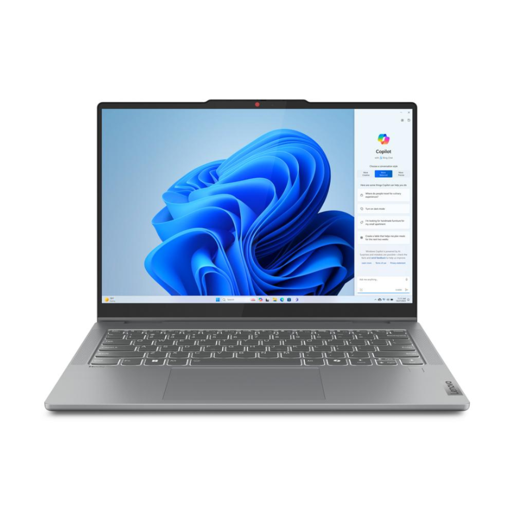 [83KX006NMX] Lenovo Flex 5 2in1 fartölva, 14" FHD+ Intel i5-13420H 16/512GB W11, penni fylgir, Luna Grey