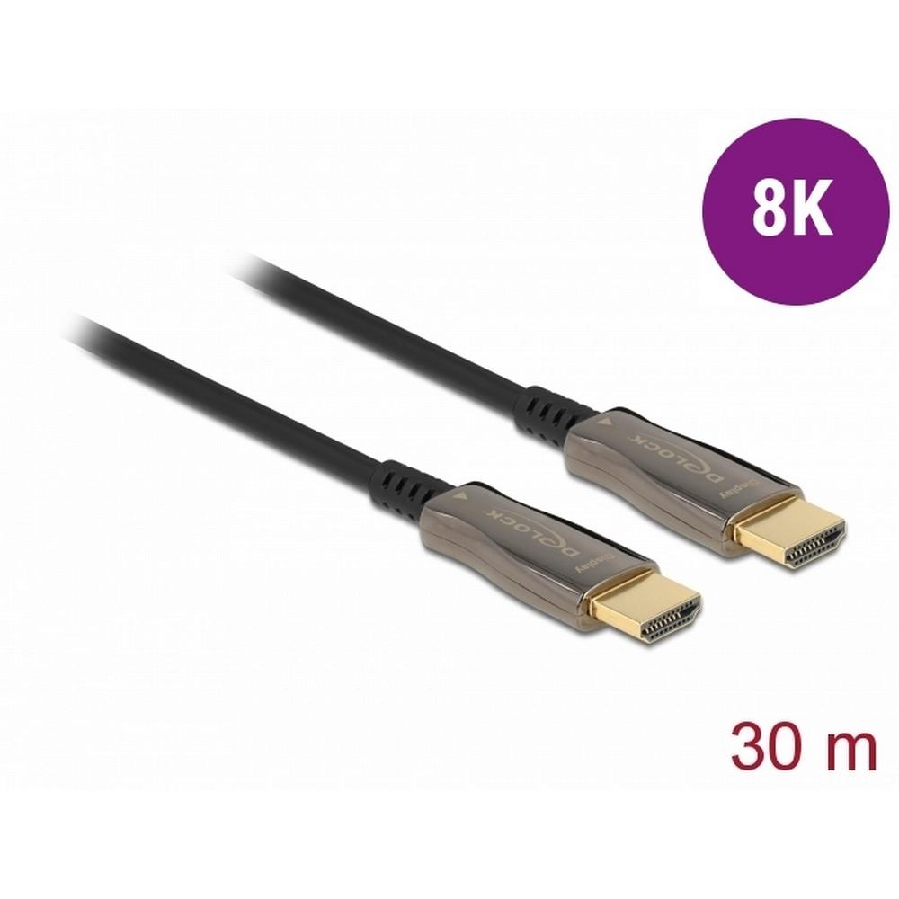 [84040] Delock Optical Active HDMI 8K 60Hz kapall, 30 metrar