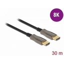 Delock Optical Active HDMI 8K 60Hz kapall, 30 metrar