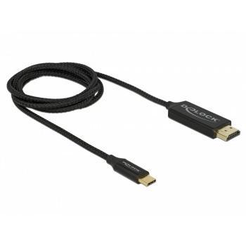 [84904] Delock USB-C í HDMI 4K 60Hz, hann/hann, 1 metri