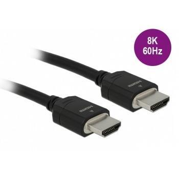 [85294] Delock Skjásnúra HDMI - HDMI M/M Ultra HD 8K 2m