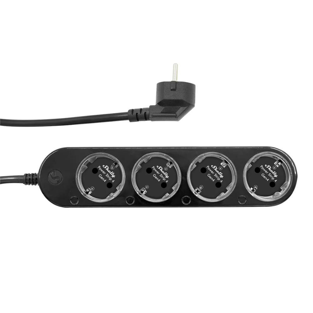 [85366990BK] Shelly Power Strip 4 Gen4, svart