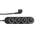 Shelly Power Strip 4 Gen4, svart