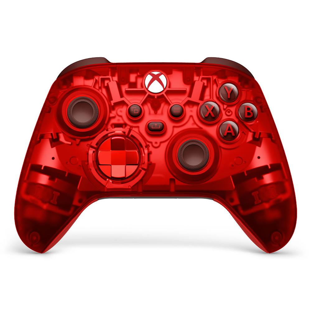 [1003138760] Microsoft Xbox Series S/X þráðlaus stýripinni, Pusle Chiper rauður