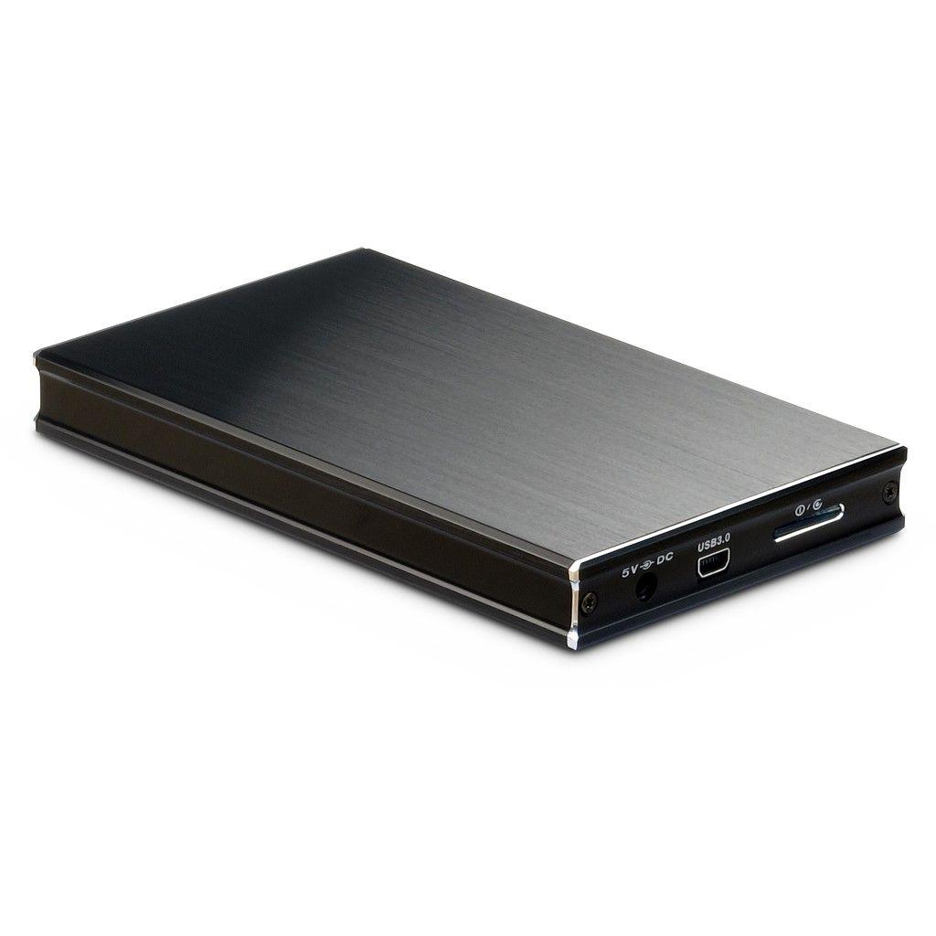 [88884050] Inter-Tech Nitrox-Xtended 2.5'' í USB 3.0 álhýsing, svört