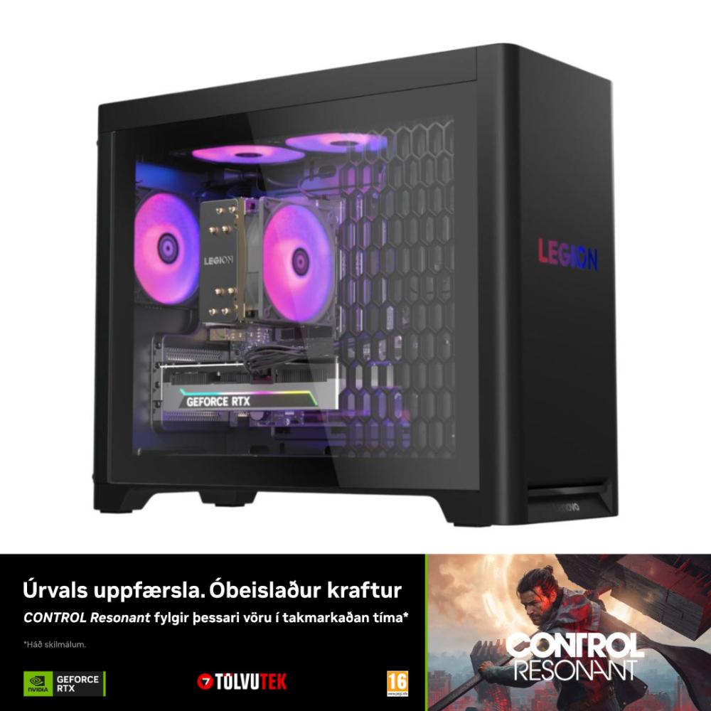 [90YJ007NMW-TT] Lenovo Legion T5 leikjaturn, R7-7800X3D 32GB 1TB RTX 5070 W11