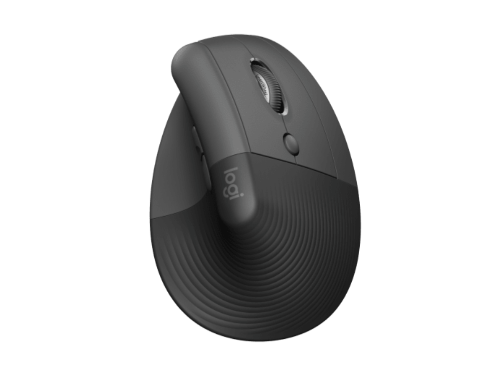 Logitech Lift Vertical þráðlaus mús, Svört