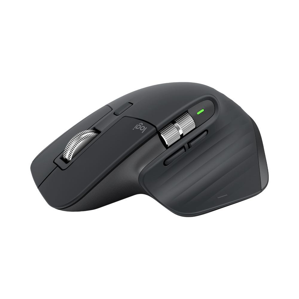 Logitech MX Master 3S Advanced Silent þráðlaus mús, Graphite