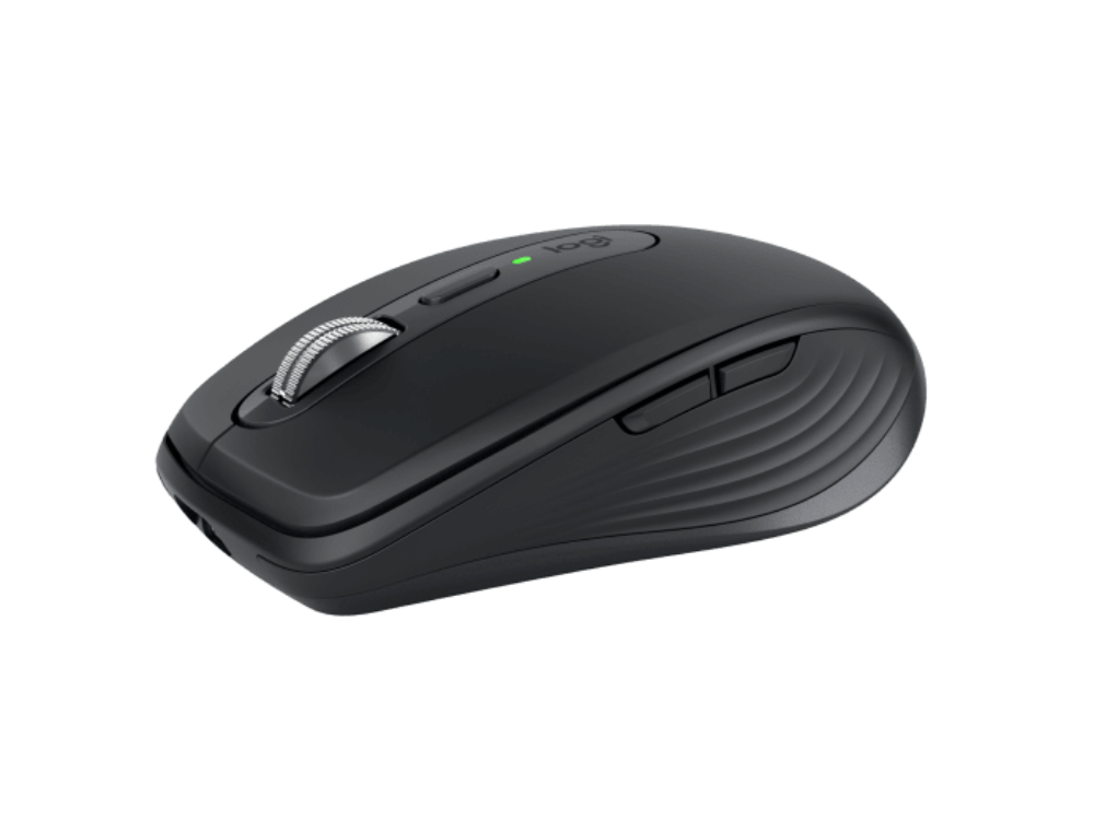 Logitech MX Anywhere 3S þráðlaus fartölvumús, Svört