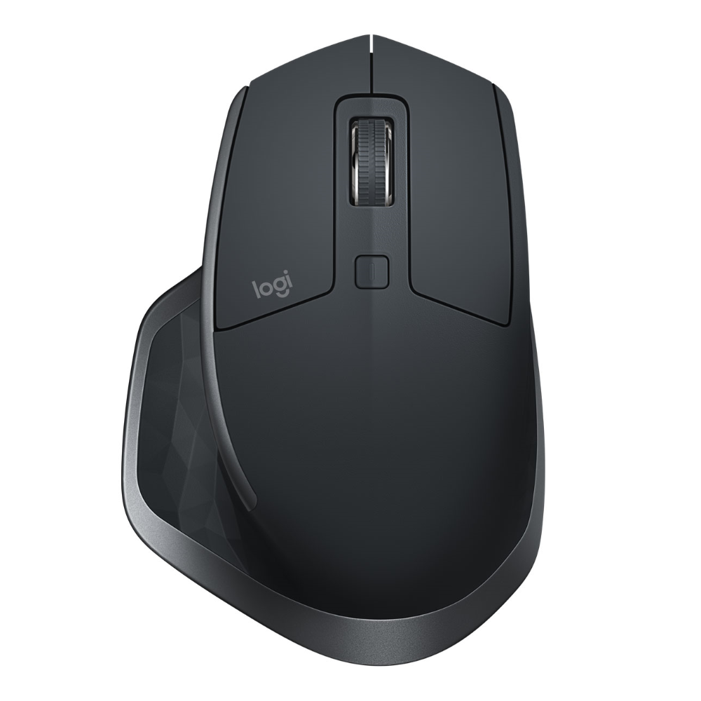 Logitech MX Master 2S Advanced Silent þráðlaus mús, Graphite, Bluetooth Edition