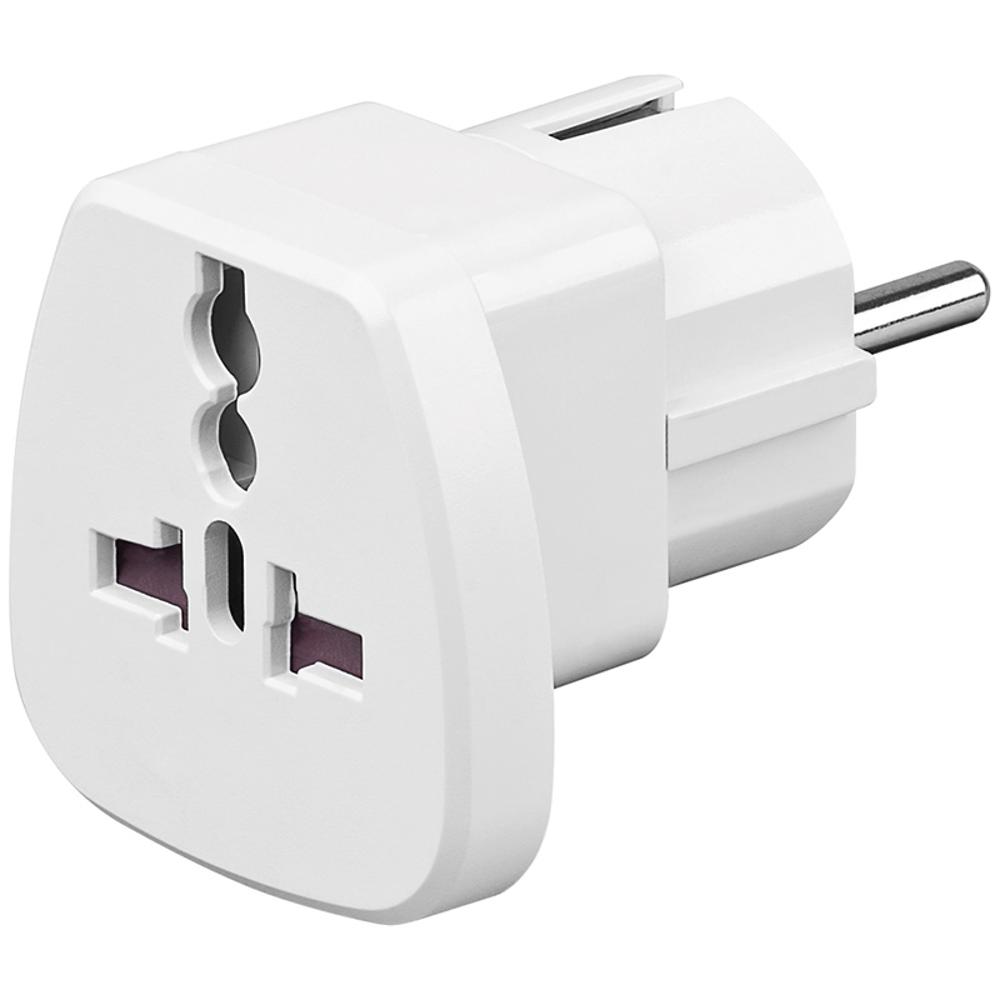 [94026] Goobay Universal Schuko breytikló, hvít
