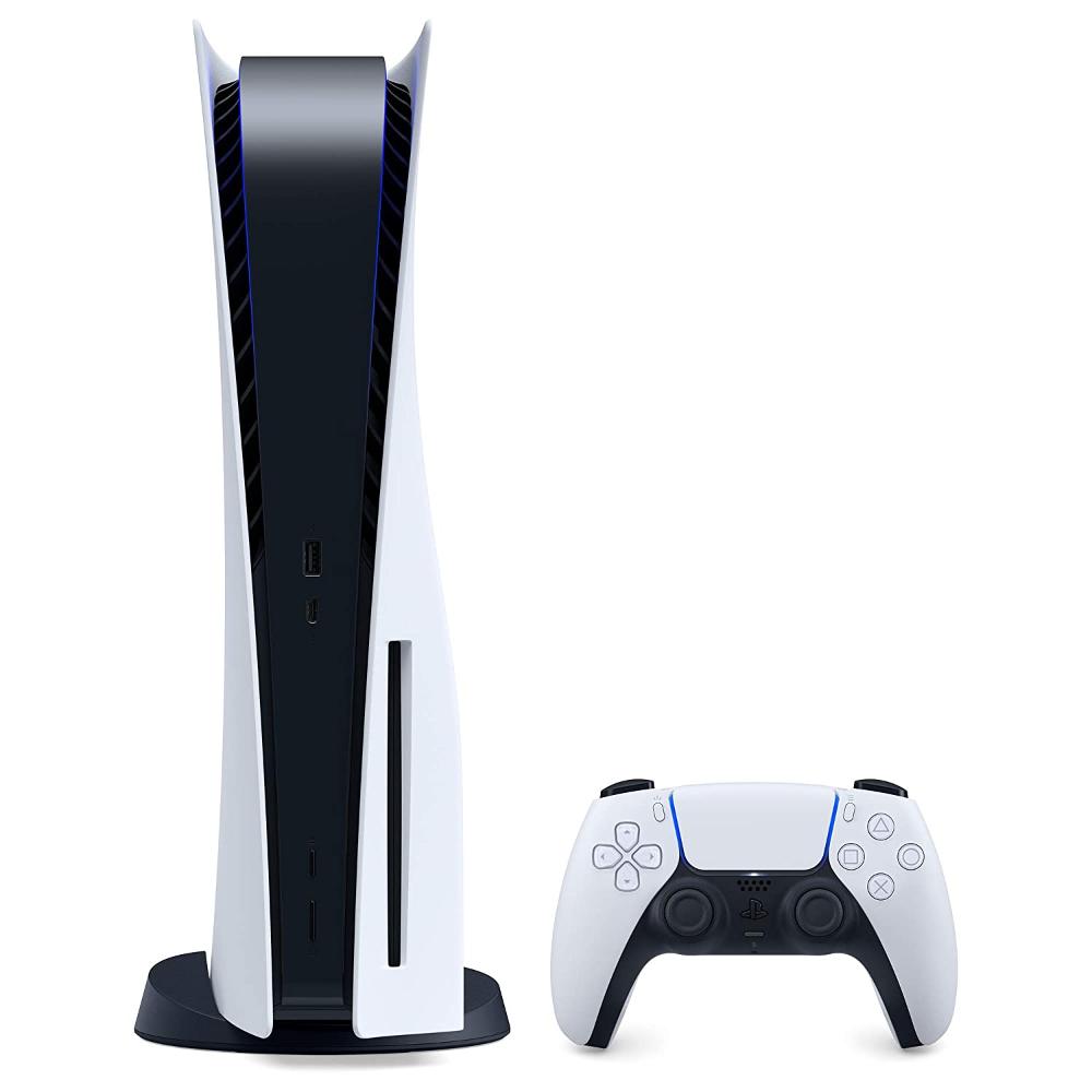 [9709190] PlayStation 5 leikjatölva 825GB diskadrifs útgáfa B, hvít