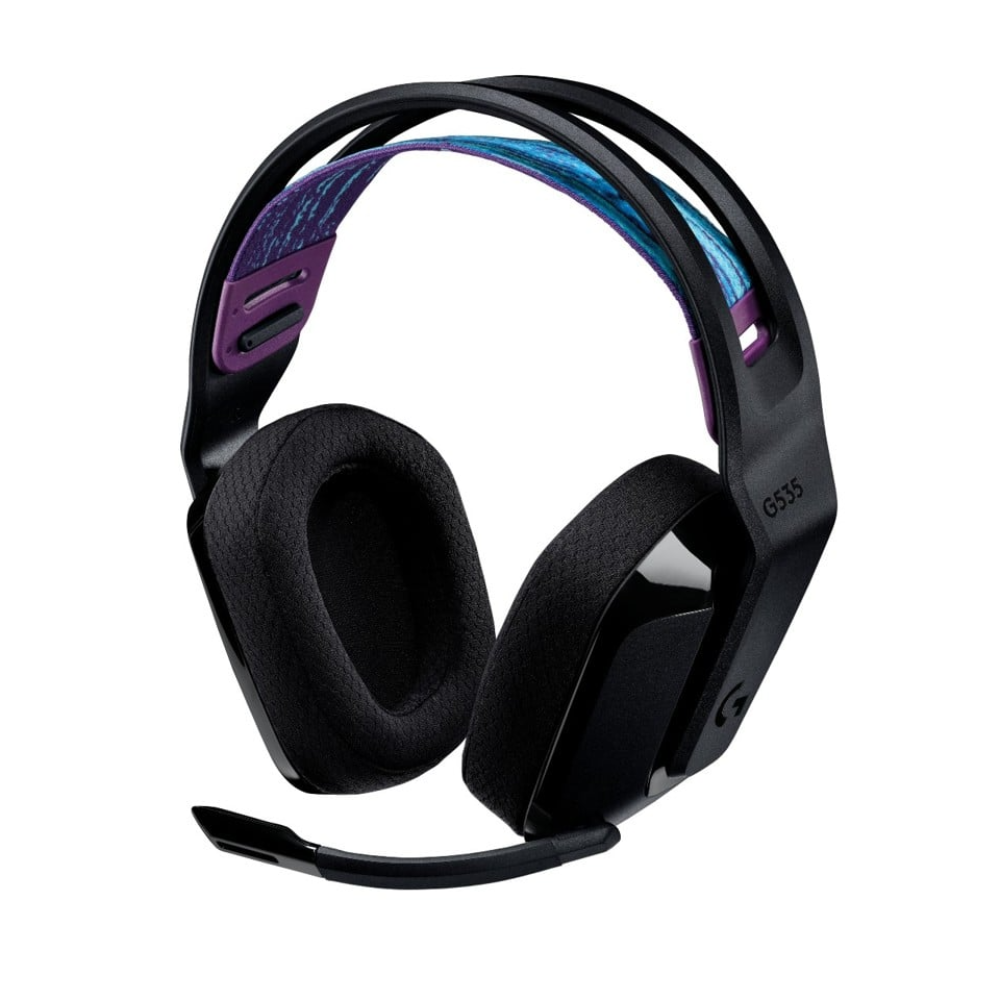 Logitech G535 LightSpeed þráðlaus leikjaheyrnartól, svört