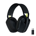 Logitech G435 LightSpeed þráðlaus leikjaheyrnartól, svört
