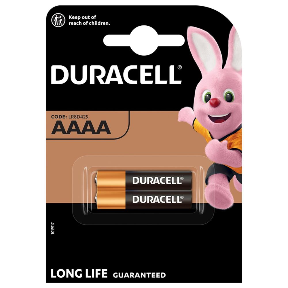 [989856839] Duracell Ultra AAAA rafhlöður, 2stk