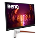 BenQ Mobiuz EX3210U 32" UHD 4K IPS HDRi 144Hz 1ms leikjaskjár, hvítur