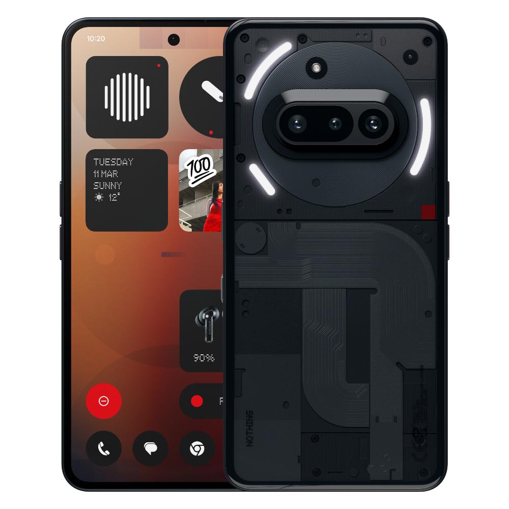 [A10400142] Nothing Phone (3a) 5G 8+128GB, Svartur