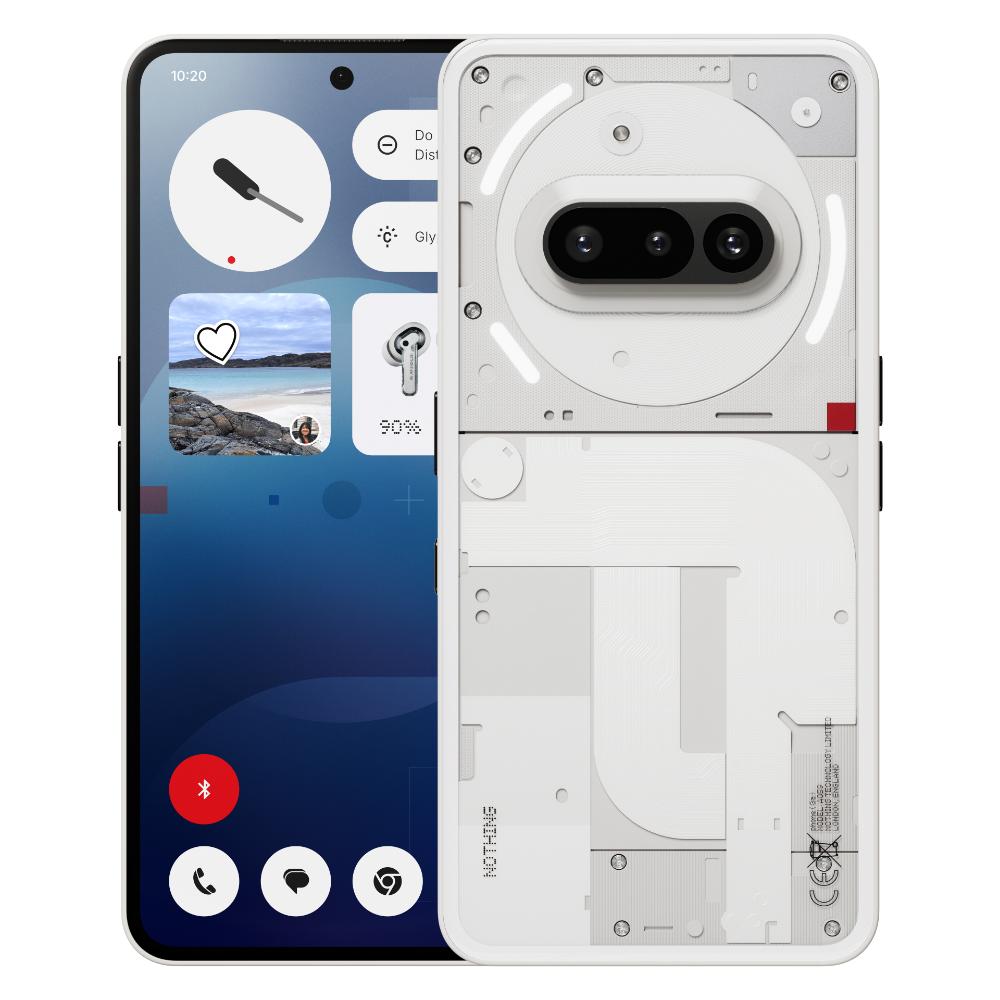 [A10400143] Nothing Phone (3a) 5G 8+128GB, Hvítur