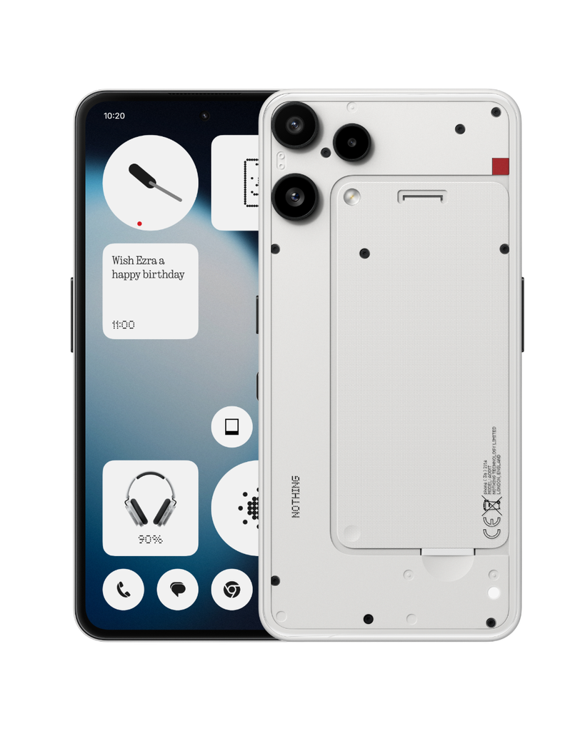 [A10400248] Nothing Phone (3a) Lite 5G 8+128GB, Hvítur