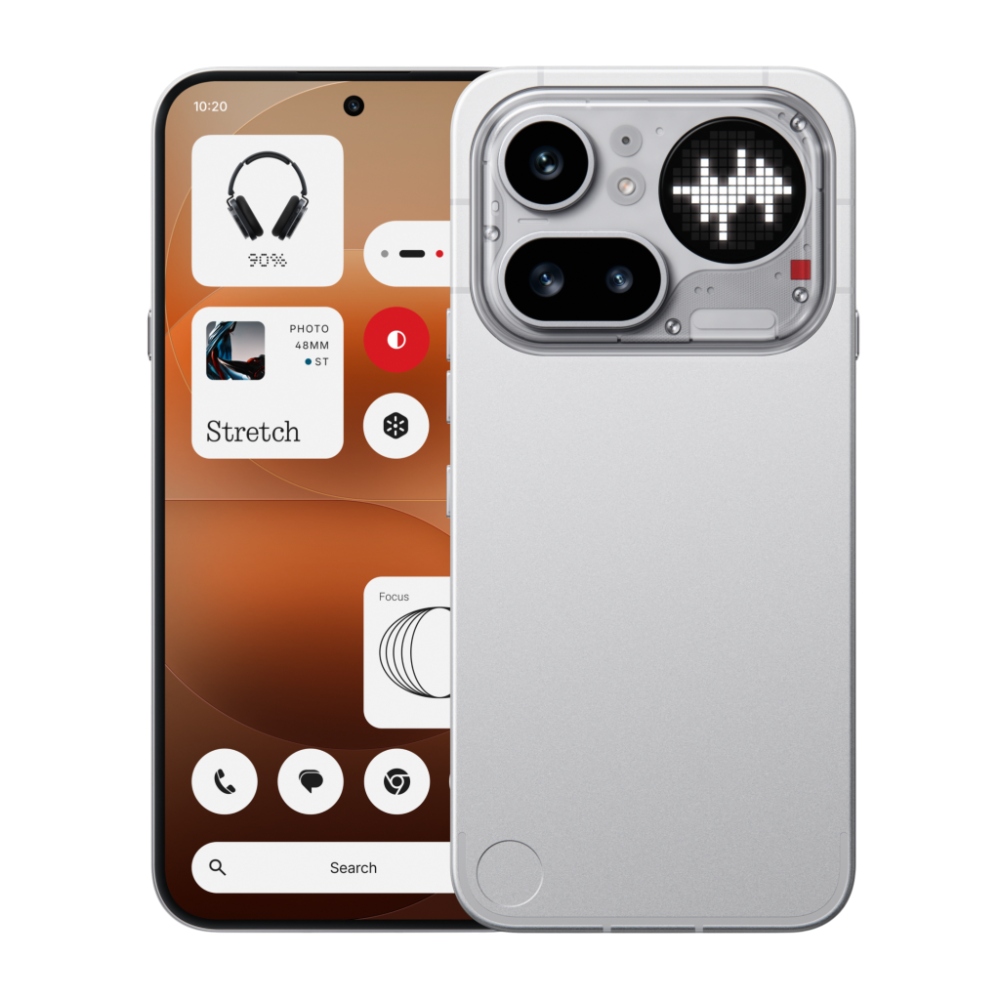 [A10400320] Nothing Phone (4a) Pro 5G 12+256GB, hvítur