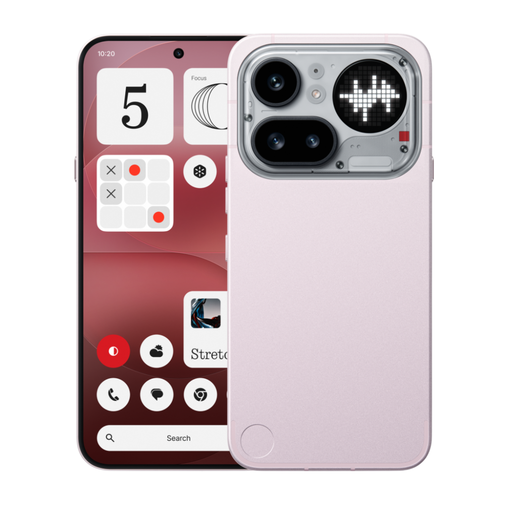 [A10400342] Nothing Phone (4a) Pro 5G 12+256GB, bleikur
