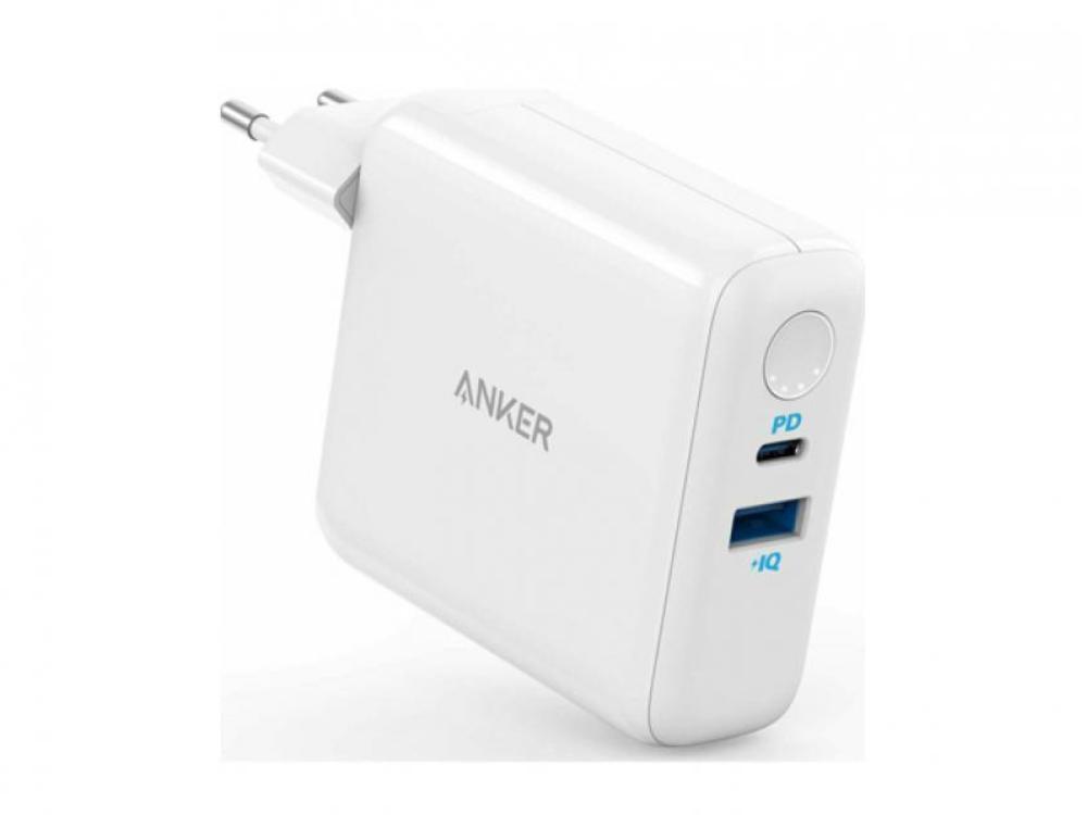 Anker PowerCore III Fusion 5.000mAh hleðslutæki og ferðarafhlaða, hvítur