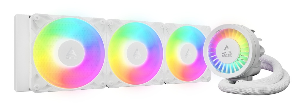 Arctic Liquid Freezer III Pro 360mm A-RGB AIO vatnskæling AMD / Intel, hvít