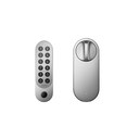 Aqara Smart Lock U200 Kit, Retrofit snjalllás, talnaborð, fingrafaraskanni, NFC lykill, silfur