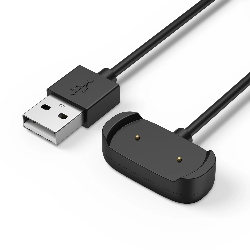 [AMZ-CHARGER-A-EB] Hleðslusnúra fyrir Amazfit GTS/R 2, GTS 4 Mini, Bip U, Bip U Pro heilsuúr