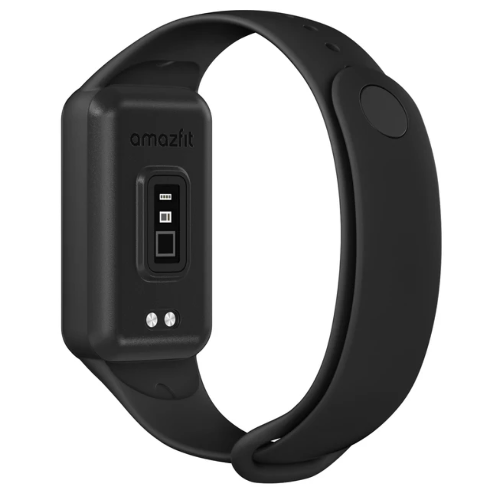 [AMZ-STR-BND7-BK] Úra ól - Ól úr sílikon - ól fyrir Amazfit band 7 heilsu úr, svört