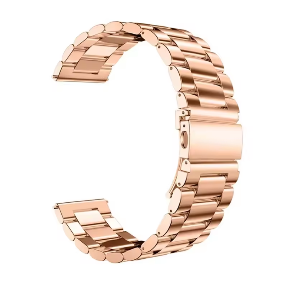 Úra ól - Keðjuól - 20mm ól fyrir Amazfit heilsu úr, Rósargyllt