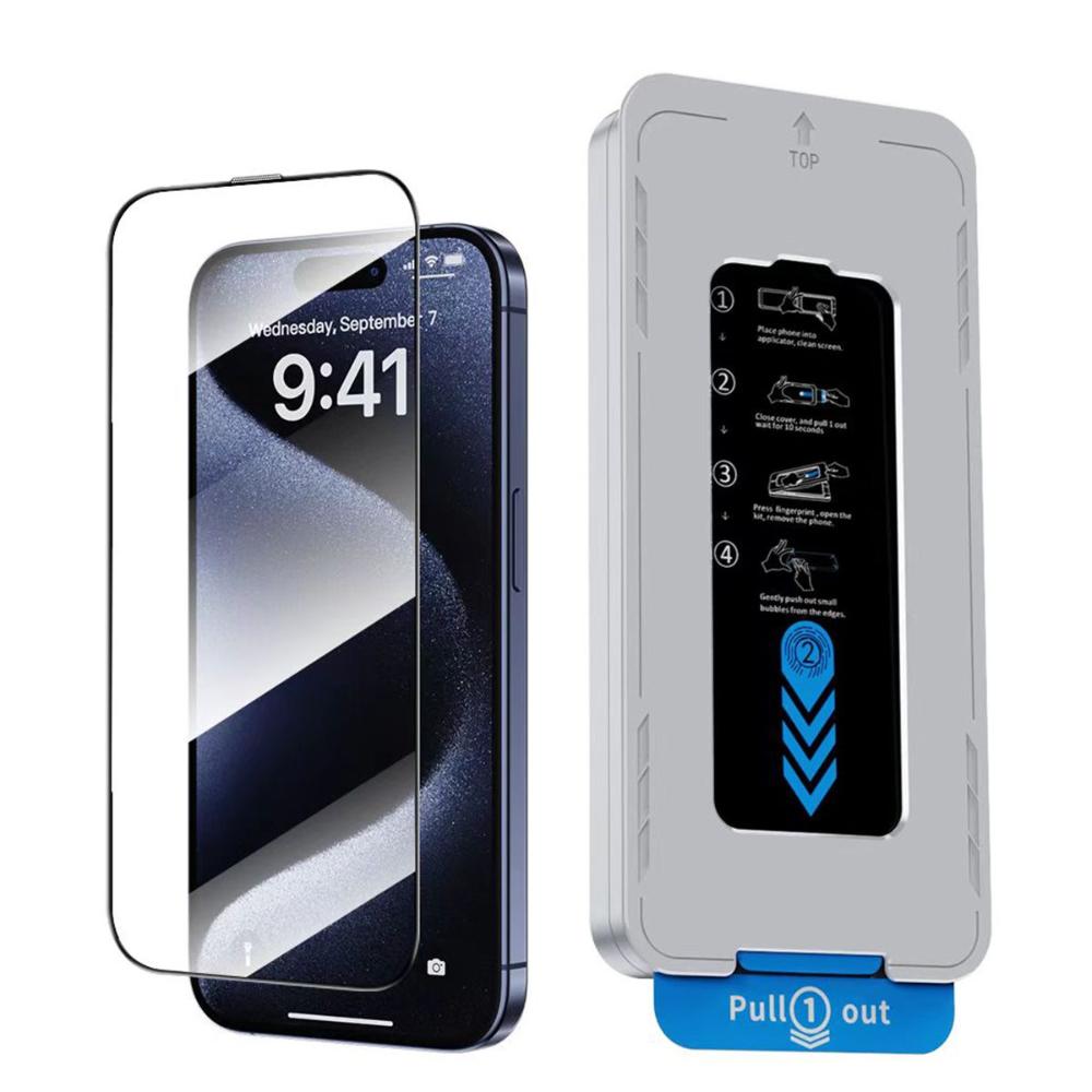 Grip Glass - Tempered glass - varnargler fyrir iPhone 16 pro / 17