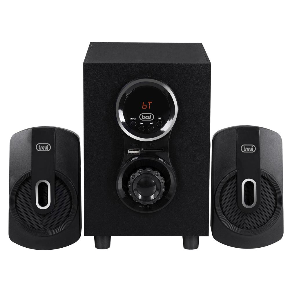 [0AV61500] Trevi AVX 615 BT 30W 2-way 2.1 hátalarar, svartir