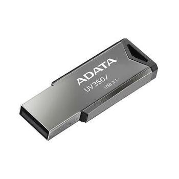 ADATA AUV350 64GB USB3.2 minnislykill, Silfur/svartur