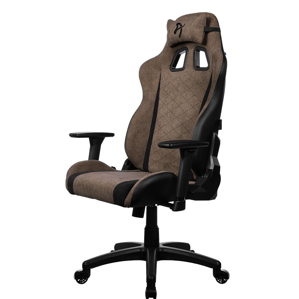 Arozzi Avanti Soft fabric leikjastóll, brúnn