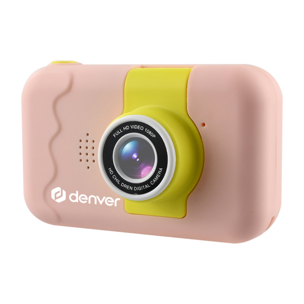 [112150000090] Denver KCA-1350 stafræn myndavél fyrir krakka, bleik