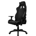 Arozzi Avanti Soft fabric leikjastóll, Pure Black