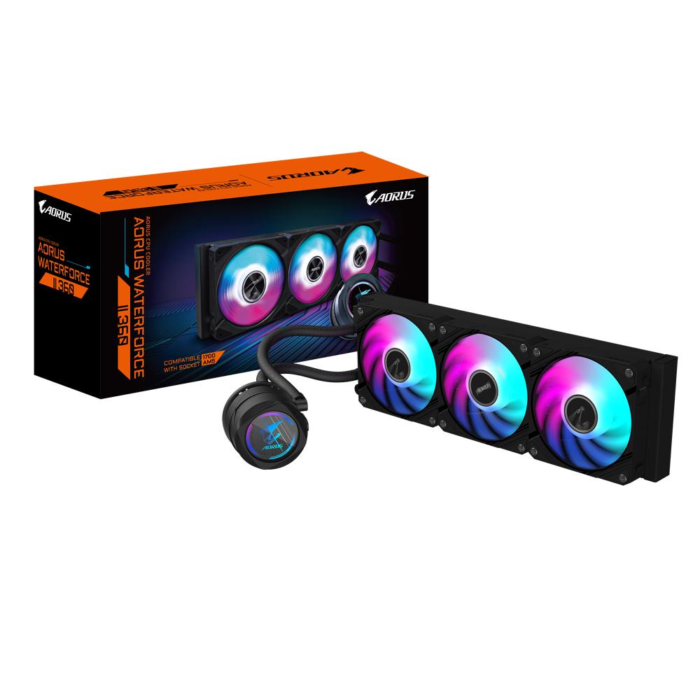 [AWATERFORCE-II-360] Gigabyte Aorus Waterforce II 360mm RGB AIO vatnskæling