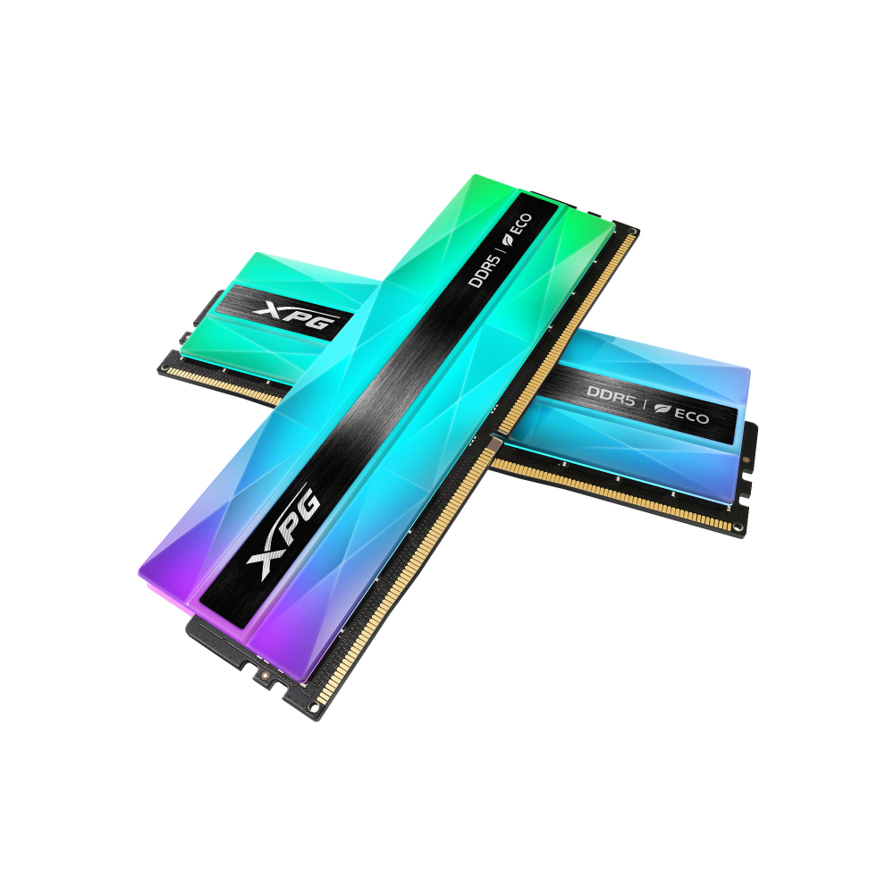 ADATA 32GB Dual DDR5 6400MHz (2x16GB) Lancer Neon RGB vinnsluminni