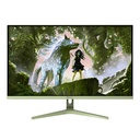 Arozzi Nova 32" QHD IPS 180Hz HDR10 leikjaskjár, skógargrænn