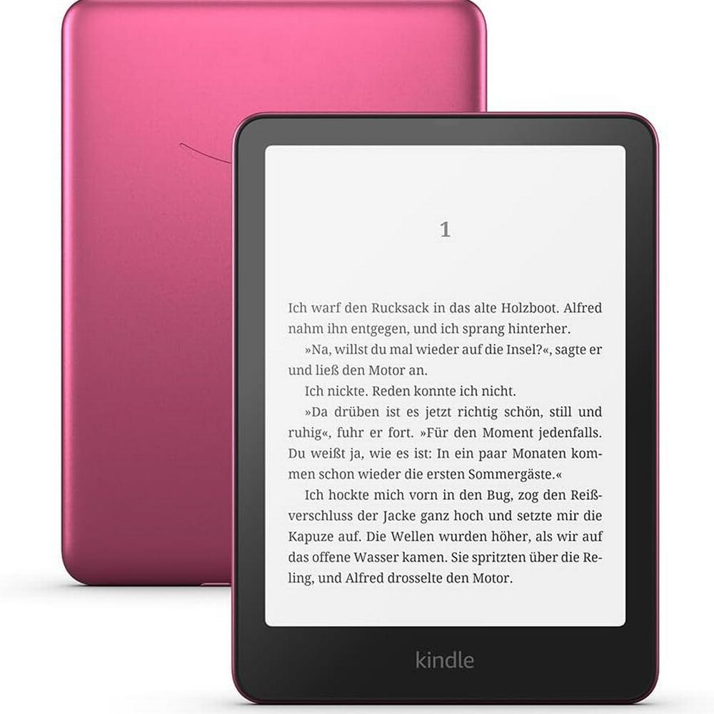[B0CFPN5PRF] Amazon Kindle Paperwhite Signature Edition (2024) 32GB, Rasperry Pink (Bleik)